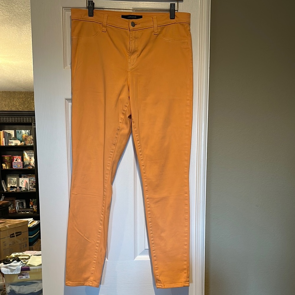 J Brand light Orange skinny jeans size 31